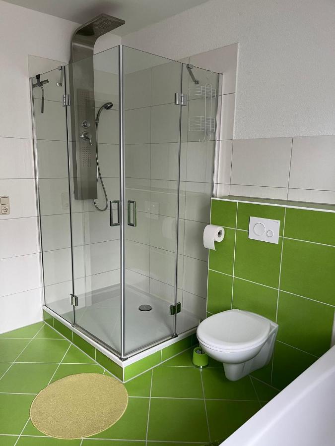 Ferienwohnung Apfeltraum Thale Esterno foto