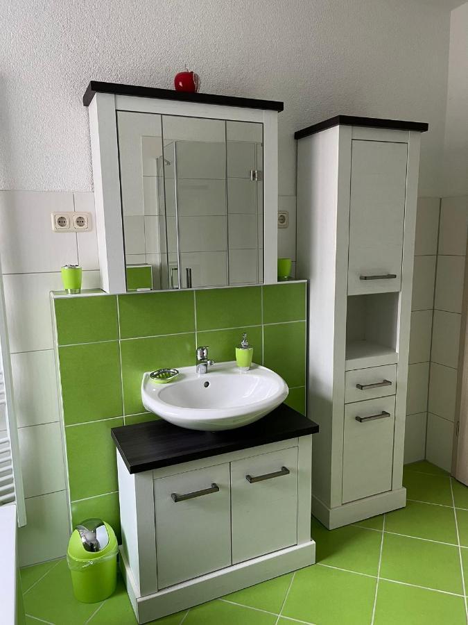 Ferienwohnung Apfeltraum Thale Esterno foto
