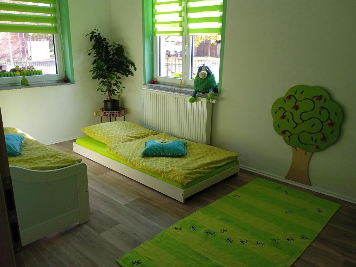 Ferienwohnung Apfeltraum Thale Esterno foto