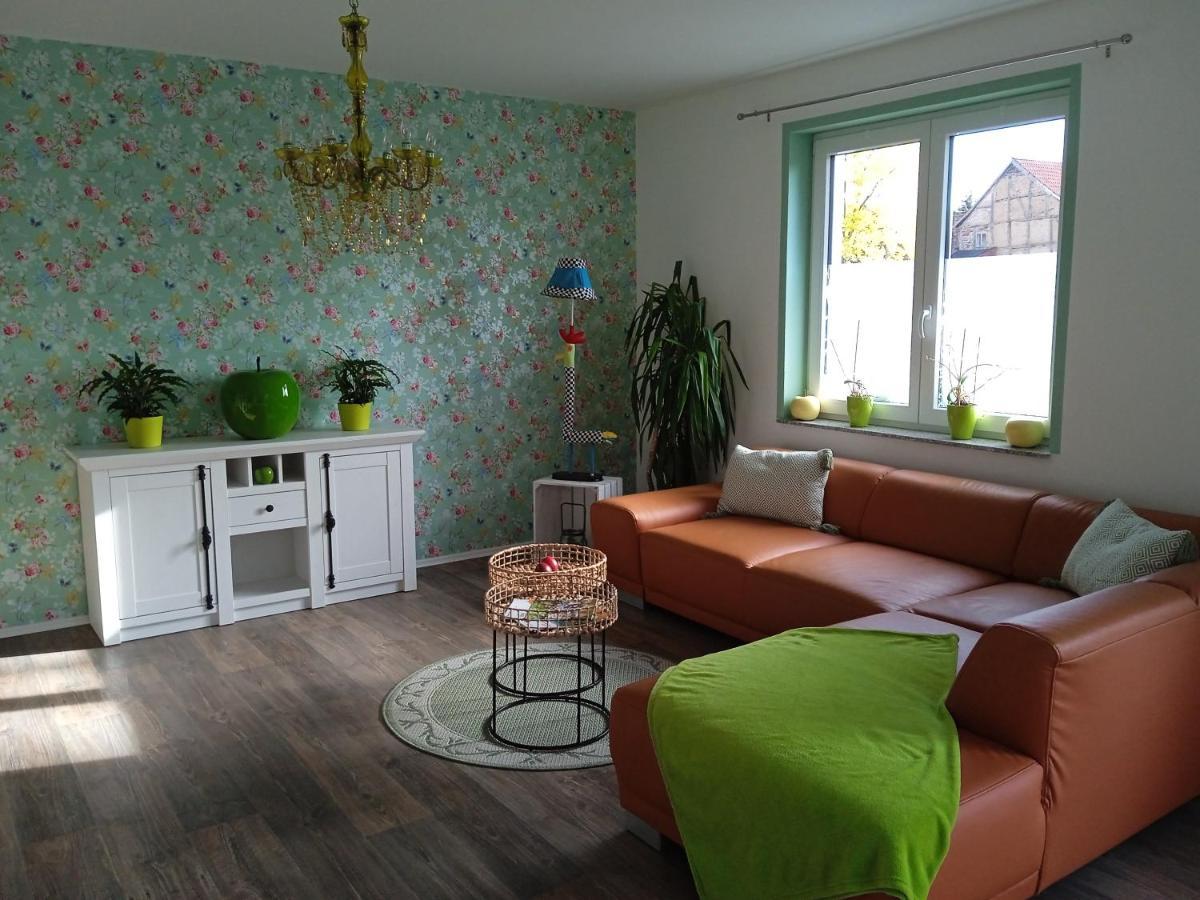 Ferienwohnung Apfeltraum Thale Esterno foto