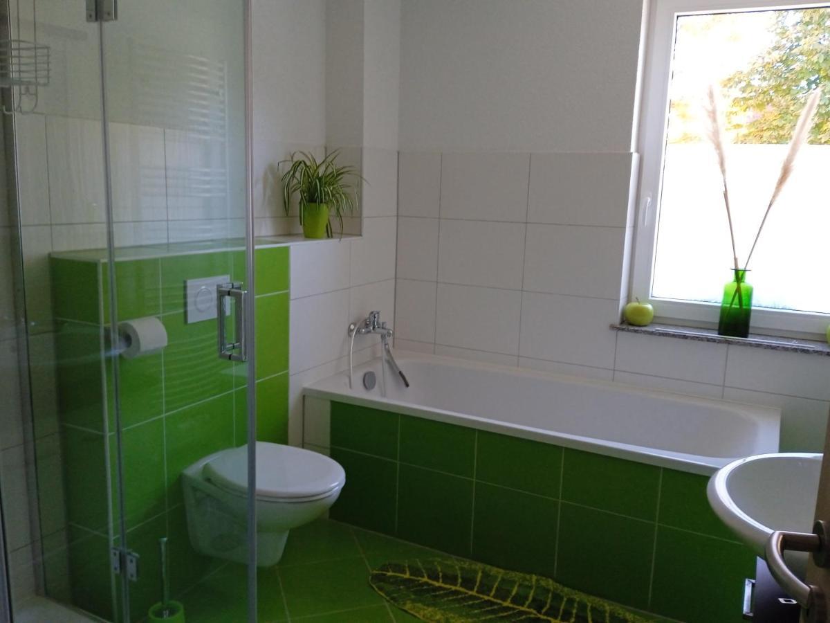 Ferienwohnung Apfeltraum Thale Esterno foto