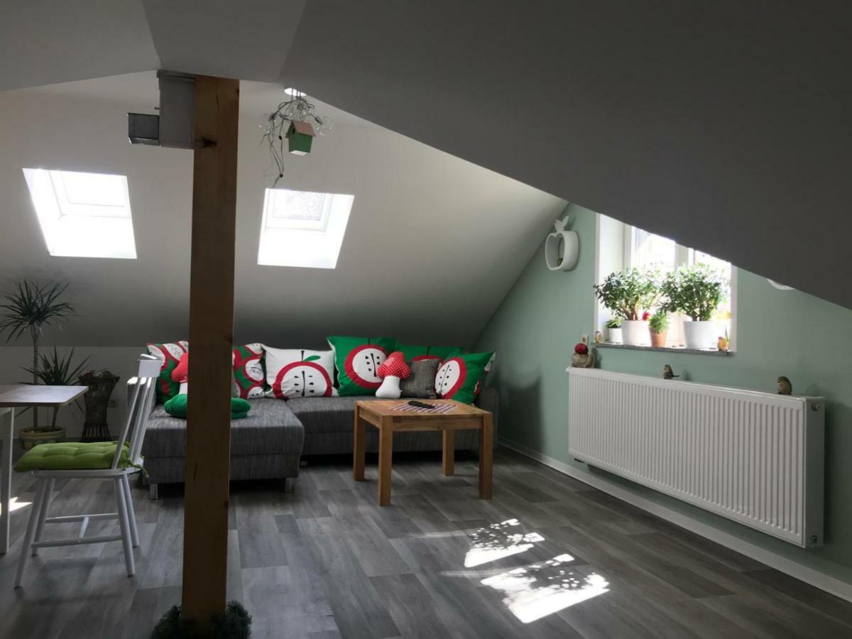 Ferienwohnung Apfeltraum Thale Esterno foto